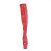 Pleaser - ADORE3019 Cuissardes à plateforme - Rouge Product image